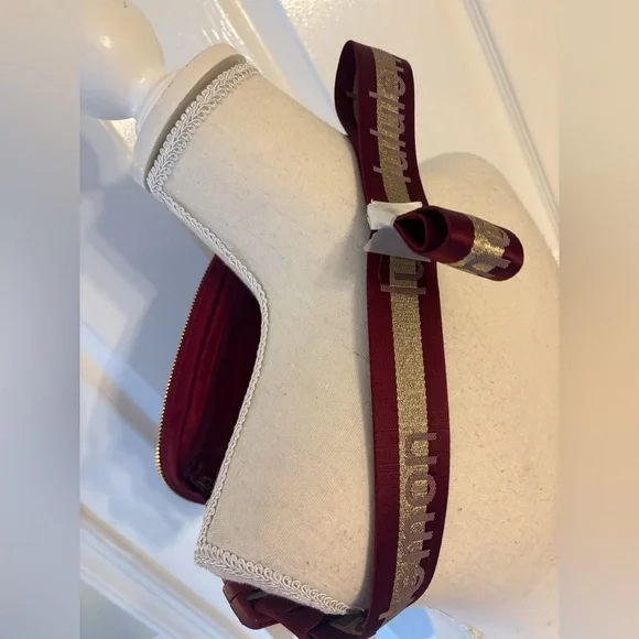 Lululemon Athletica Burgundy Crossbody Bag - Picture 3 of 5